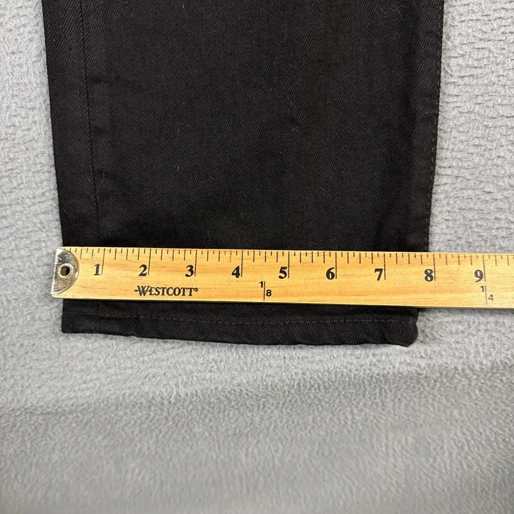 Levis Jeans Mens 33x34 Black 501 Original Straight Stretch Denim Button Fly NWT